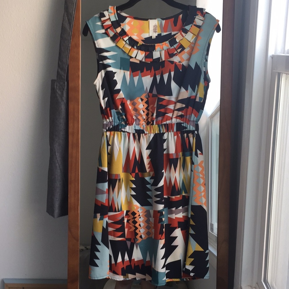 Print dress from Francesca's